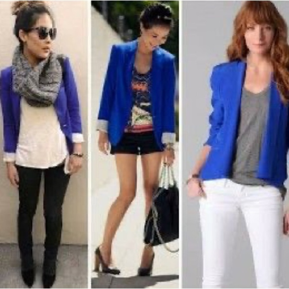 💙Royal blue blazer
